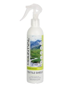 Mountval Textile Shield – Spray Impregnujący do Odzieży Outdoorowej i Sprzętu Turystycznego