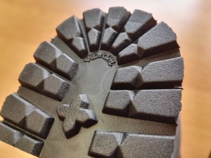 Dorobienie fleków męskich Trapper — Vibram, kolor czarny