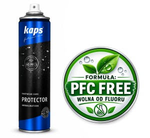 KAPS Protector PFC FREE 400 ml – impregnat do butów, skóry, zamszu i nubuku